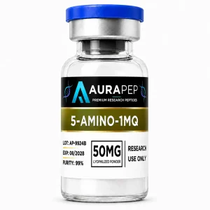 AURAPEP 5-Amino-1MQ 50mg research compound vial