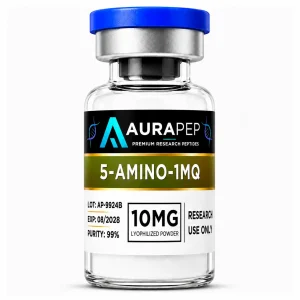 AURAPEP 5-Amino-1MQ 10mg research compound vial
