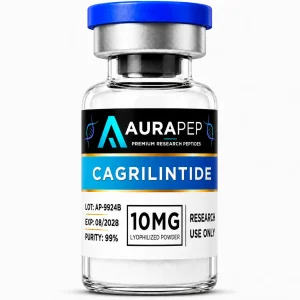 AURAPEP Cagrilintide 10mg research peptide vial