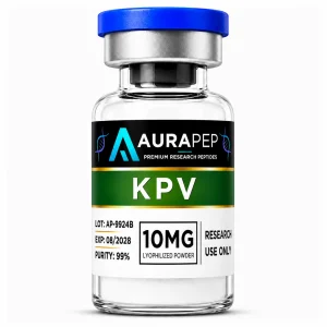 AURAPEP KPV 10mg research peptide vial