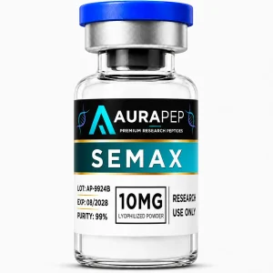 AURAPEP Semax 10mg research peptide vial