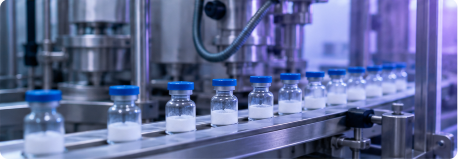 Laboratory research material production process